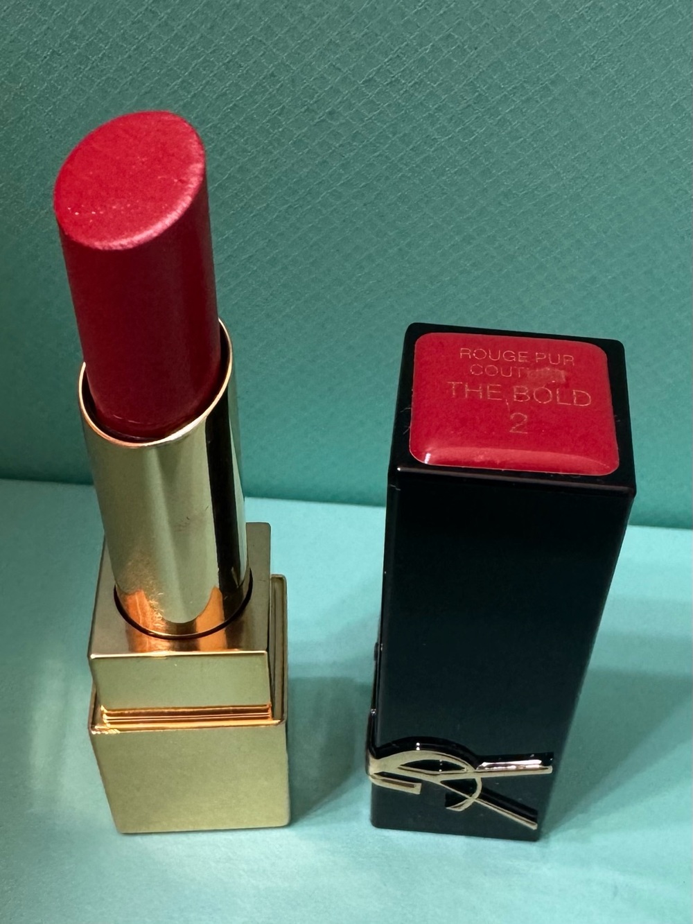 Yves Saint Laurent Red Lipstick Rouge Pur Couture The Bold 2